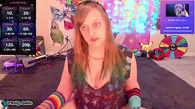 Snapshot of BabyZelda chatting on March 4, 12:44 pm BabyZelda online show from March 4, 12:44 pm
