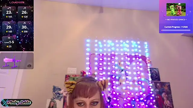 Snapshot of BabyZelda chatting on September 21, 4:47 am BabyZelda online show from September 21, 4:47 am