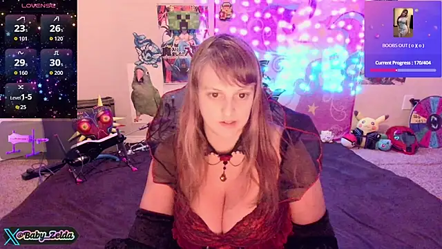 BabyZelda online show from December 4, 12:36 pm