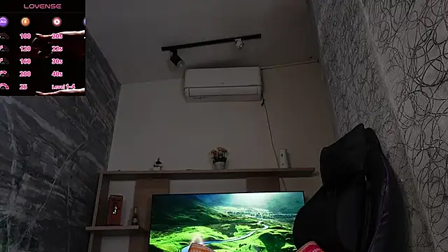 Melany Luv online show from April 23, 9:50 pm