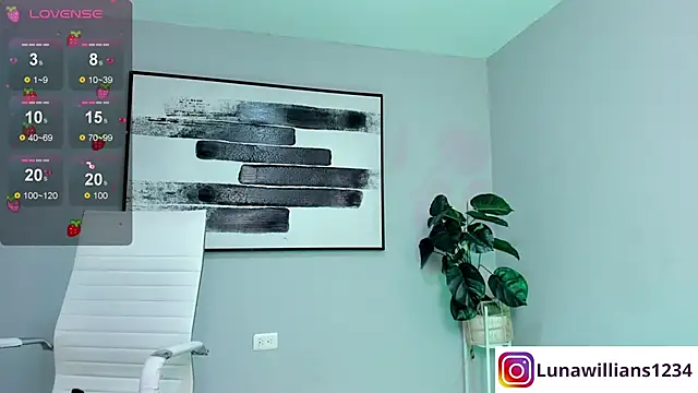 luna willians online show from February 20, 3:52 pm