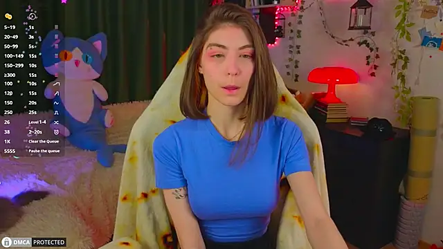 Snapshot of _ChocoMao_ chatting on January 18, 5:50 pm ChocoMao online show from January 18, 5:50 pm