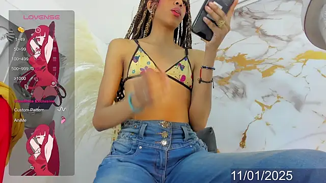 MystiqueTs online show from January 11, 9:15 pm