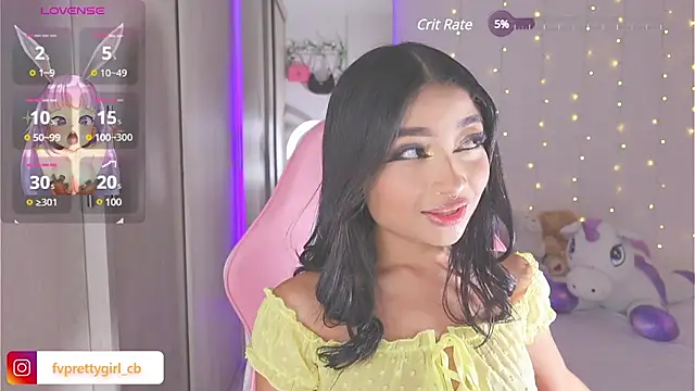 urfavprettygirl online show from January 16, 8:00 am