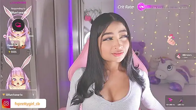 urfavprettygirl online show from February 7, 6:24 am