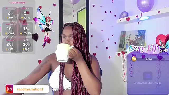 Snapshot of zendaya_wilson chatting on February 26, 5:17 am zendaya wilson online show from February 26, 5:17 am