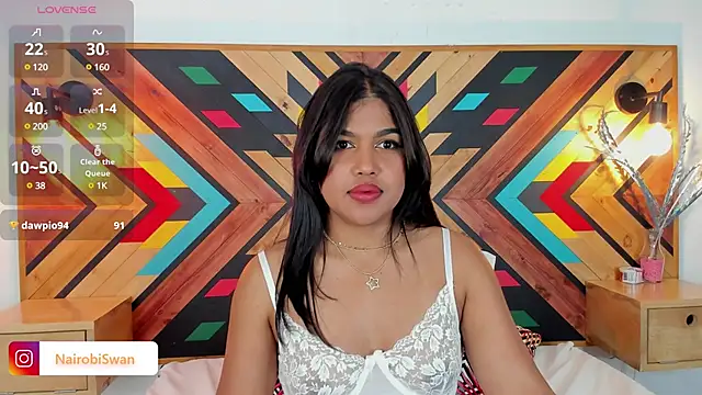 NaiirobiSwan online show from March 17, 11:11 pm