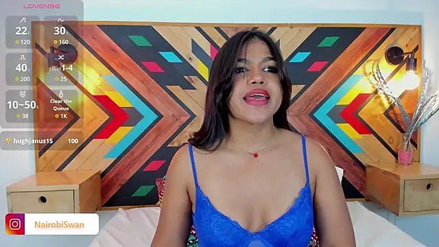 NaiirobiSwan online show from March 21, 10:50 pm