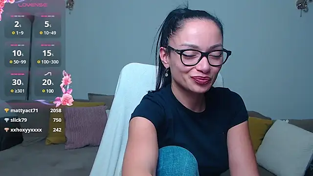 Snapshot of BabySerene chatting on December 3, 2:03 am BabySerene online show from December 3, 2:03 am