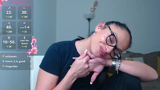 Snapshot of BabySerene chatting on February 17, 3:58 am BabySerene online show from February 17, 3:58 am