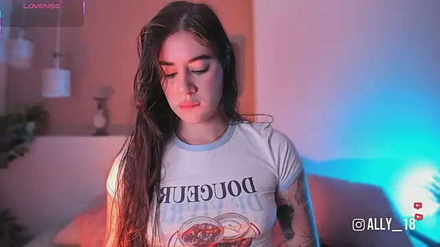 Ally addams online show from February 23, 3:48 am