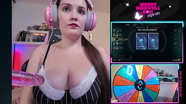 Snapshot of WendyMarvell_Official chatting on October 19, 5:46 pm WendyMarvell Official online show from October 19, 5:46 pm