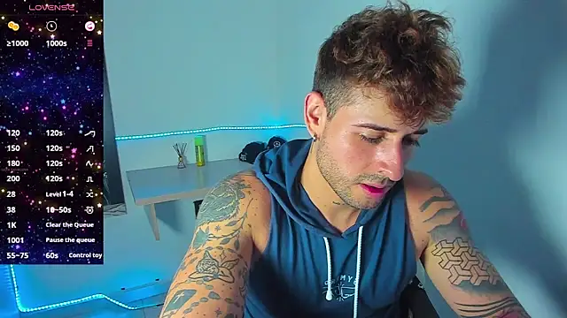 Ares blue online show from October 21, 1:12 pm