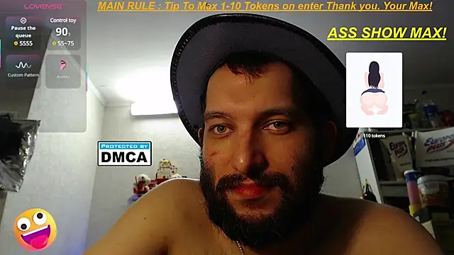 BISEXGOOD777 online show from March 17, 10:06 pm