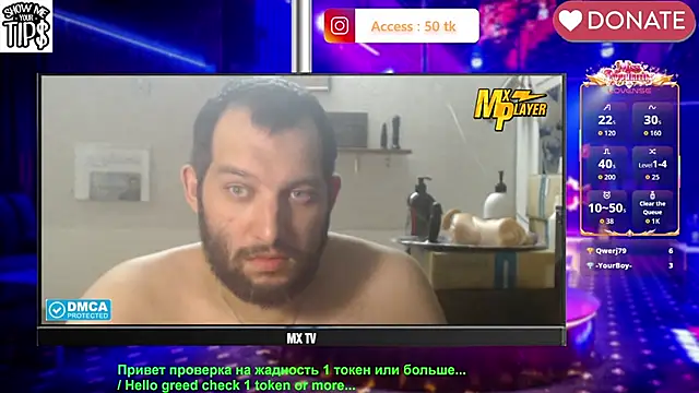 BISEXGOOD777 online show from April 17, 9:51 pm