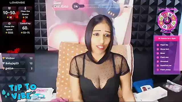 Sexualindian online show from March 17, 11:00 pm