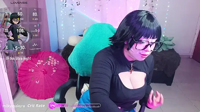 MilkyXSakura online show from October 11, 12:43 am