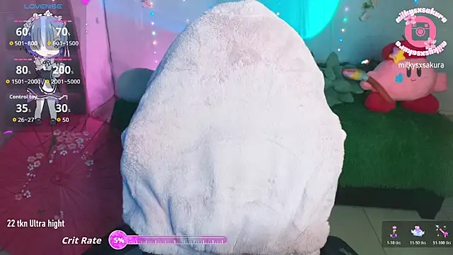 Snapshot of MilkyXSakura chatting on May 10, 4:17 am MilkyXSakura online show from May 10, 4:17 am