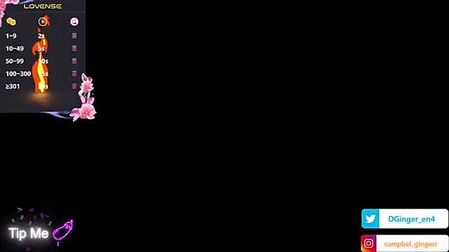 CampbelGinger online show from January 30, 7:15 pm