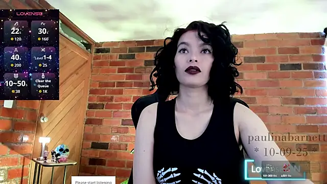 Snapshot of paulinabarnett- chatting on September 10, 1:33 pm paulinabarnett- online show from September 10, 1:33 pm