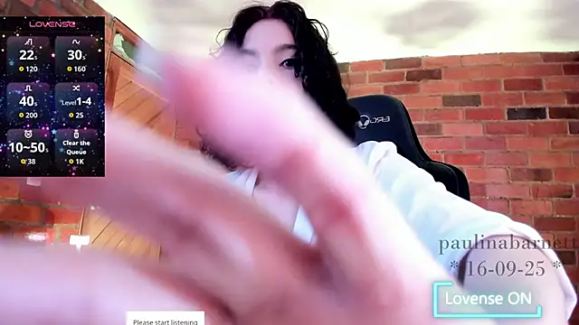 Snapshot of paulinabarnett- chatting on September 17, 3:30 am paulinabarnett- online show from September 17, 3:30 am