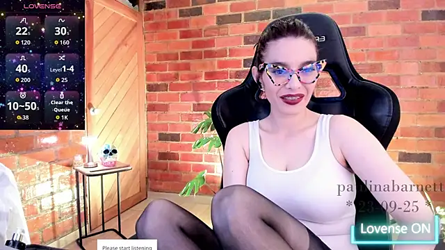 Snapshot of paulinabarnett- chatting on September 23, 3:15 pm paulinabarnett- online show from September 23, 3:15 pm