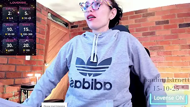 Snapshot of paulinabarnett- chatting on October 16, 2:56 am paulinabarnett- online show from October 16, 2:56 am