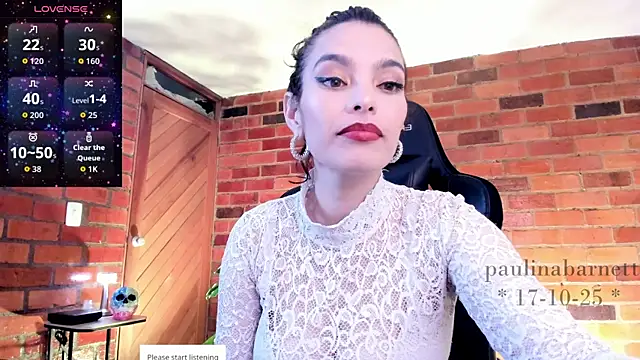 Snapshot of paulinabarnett- chatting on October 17, 4:42 pm paulinabarnett- online show from October 17, 4:42 pm