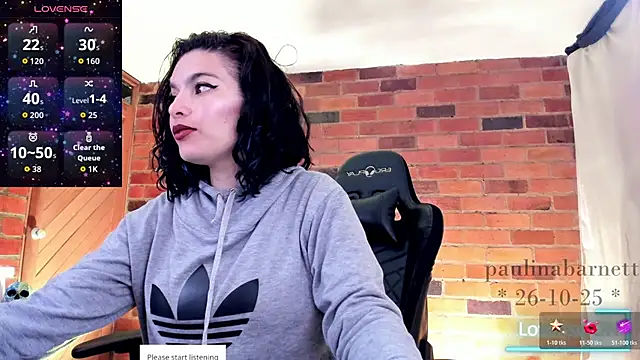 Snapshot of paulinabarnett- chatting on October 27, 2:43 pm paulinabarnett- online show from October 27, 2:43 pm