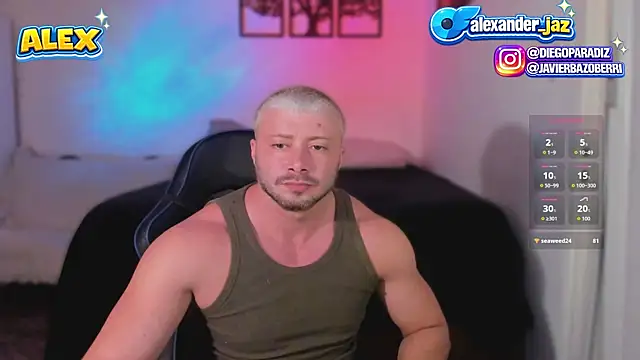 AlexJaz11 online show from April 3, 10:08 pm