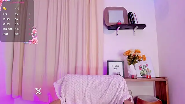 lila rush online show from November 6, 9:15 pm