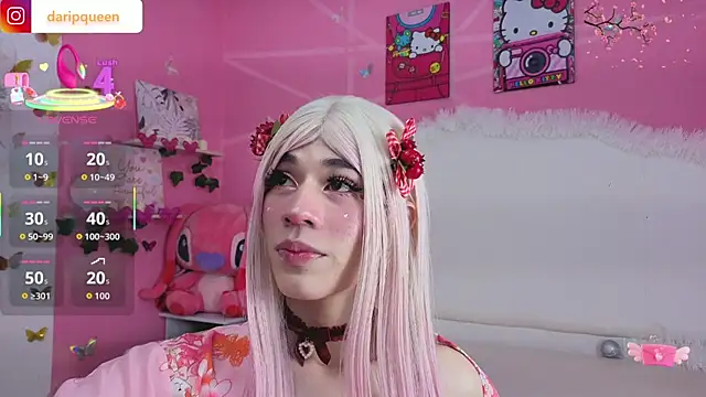 DaripQueen online show from December 14, 2:00 pm