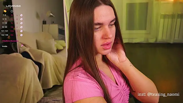 aesthetics  tease online show from January 9, 2:11 am