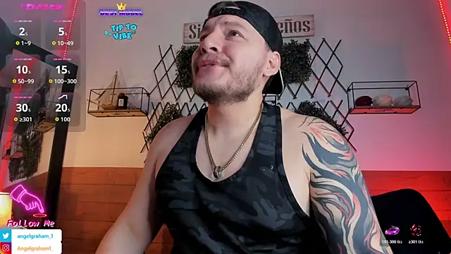 Angelgraham 1 online show from January 9, 4:21 pm