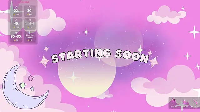 CheryelFox online show from July 5, 9:11 pm