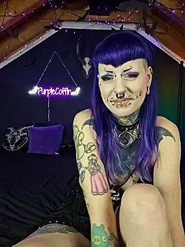 Purple Coffin666 online show from March 15, 5:59 pm