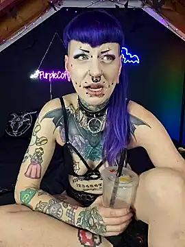 Purple Coffin666 online show from March 15, 9:16 pm