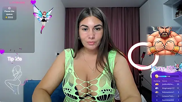 Snapshot of LinaSparks chatting on April 22, 2:29 pm LinaSparks online show from April 22, 2:29 pm