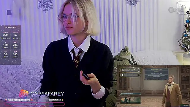 calviafarey online show from November 28, 7:44 am