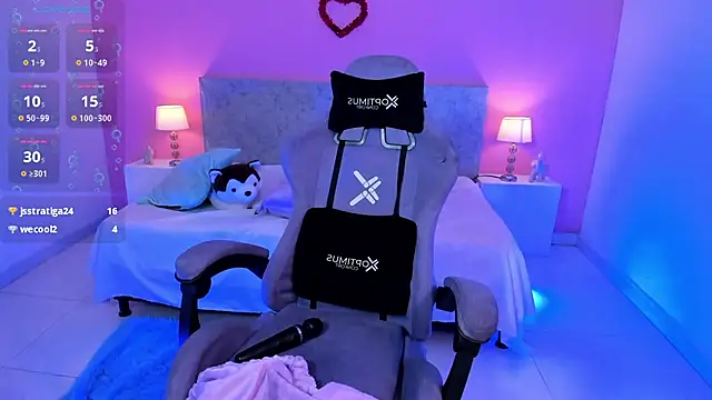 LunaRose5 online show from February 21, 9:45 am