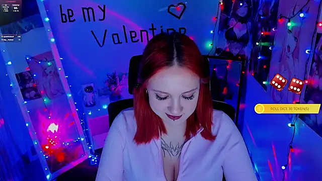 Snapshot of Rudy_02 chatting on February 7, 8:55 am Rudy 02 online show from February 7, 8:55 am