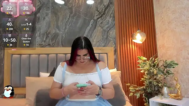 Snapshot of BellaPeers_ chatting on March 11, 11:33 am BellaPeers  online show from March 11, 11:33 am