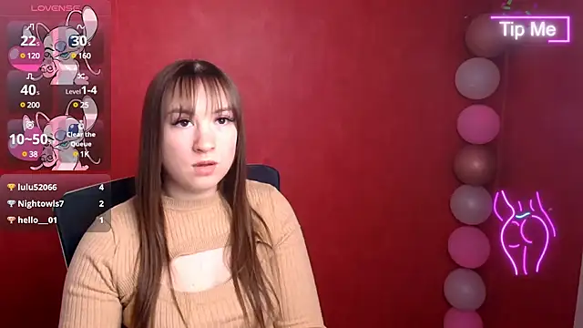 Snapshot of Evelina_GG chatting on March 14, 9:35 am Evelina GG online show from March 14, 9:35 am