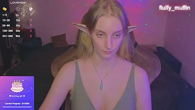 Fluffy muffin  online show from January 15, 7:12 pm