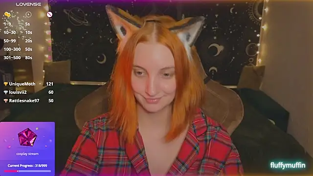 Fluffy muffin  online show from February 15, 10:10 pm