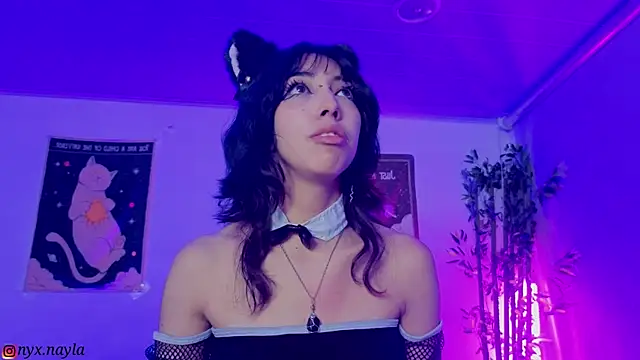 Snapshot of Nyx_nayla chatting on July 7, 7:23 am Nyx nayla online show from July 7, 7:23 am