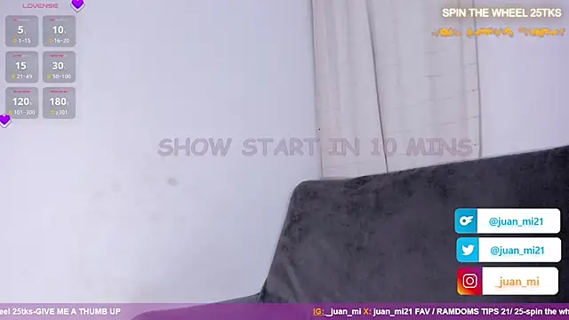 juanmiss online show from December 19, 6:04 pm