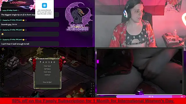 Rae-Suon online show from March 11, 9:04 pm