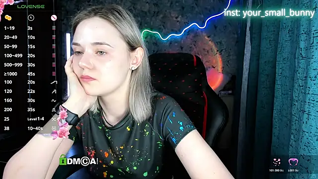 Your small bunny online show from July 26, 2:09 am