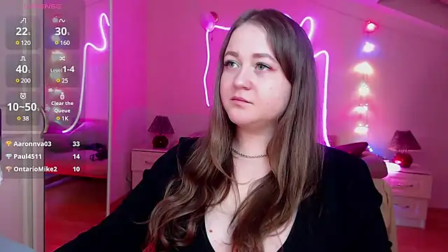 LizzyShine online show from February 9, 8:24 pm